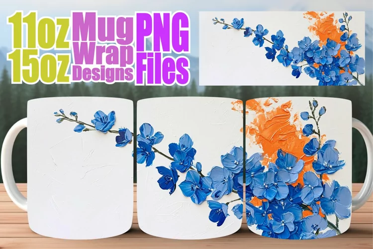 Blossom Beauty Cup: Vibrant Spring Sublimation