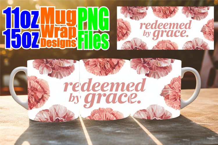 Magical mornings 11oz 15oz sublimation wrap, Christian