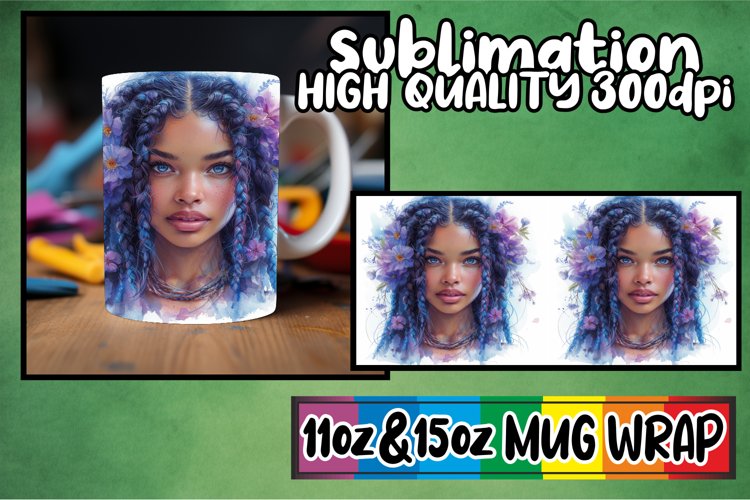 African American Woman Clipart Image 13