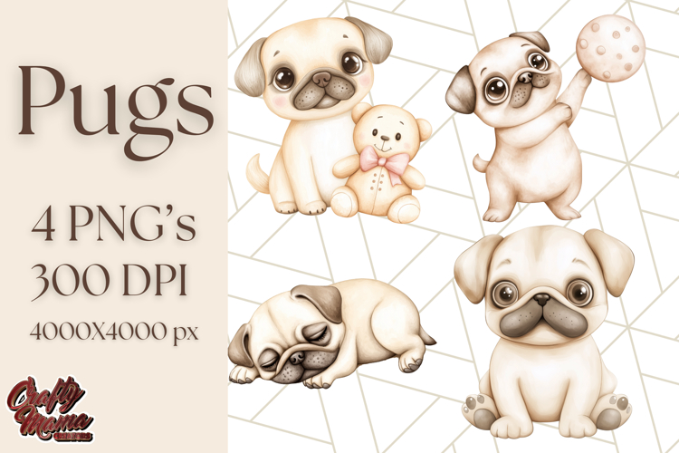 Pug Illustration Image 2
