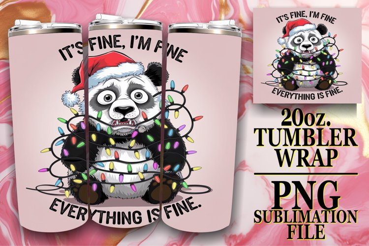 Christmas Tumbler Wrap Image 12