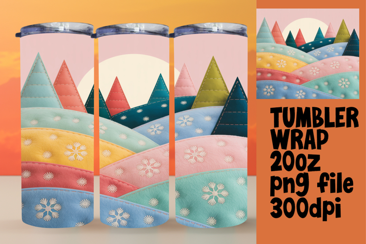 Christmas Tumbler Wrap Image 18