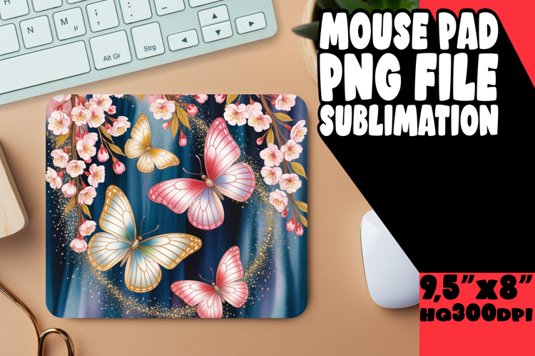 WHIMSICAL DESK PAD PLAYFUL MAGIC, Flowers