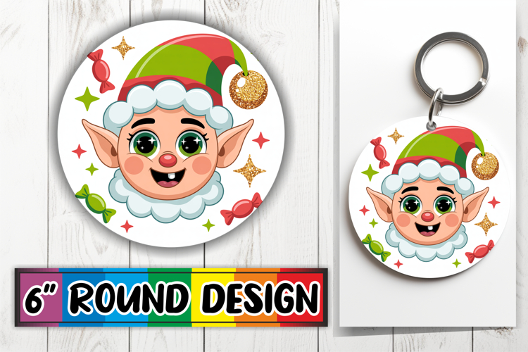 Enchanted Round Ornaments Magic, Cute Christmas