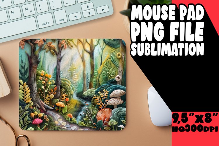 Radiant 3D Mouse Pad Sublimation