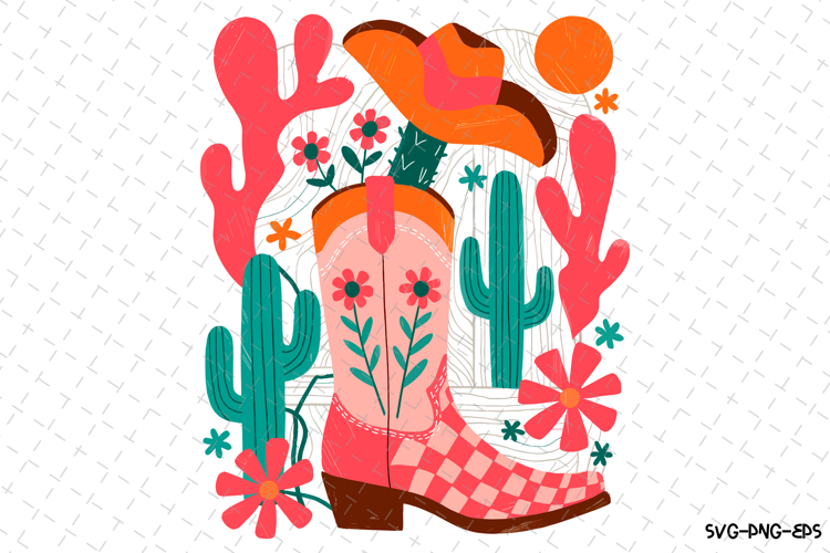 Cute Western Svg Image 15