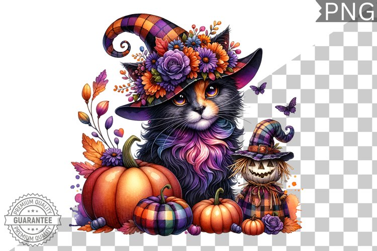 Halloween Cat Clipart Image 18