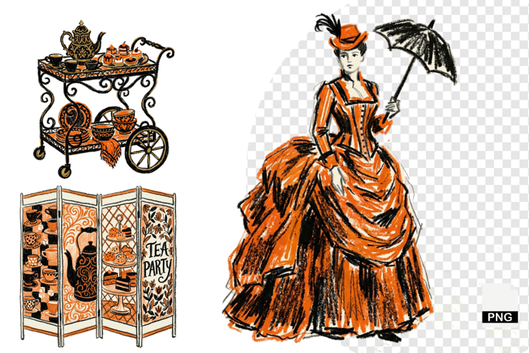 Tea Party Clipart Image 20