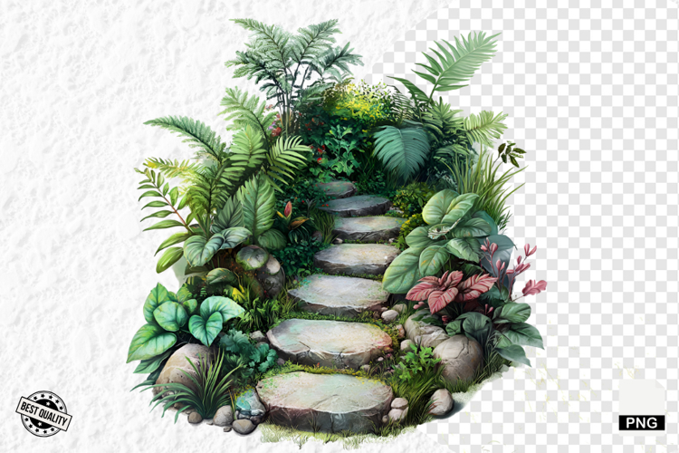 Summer Path Clipart