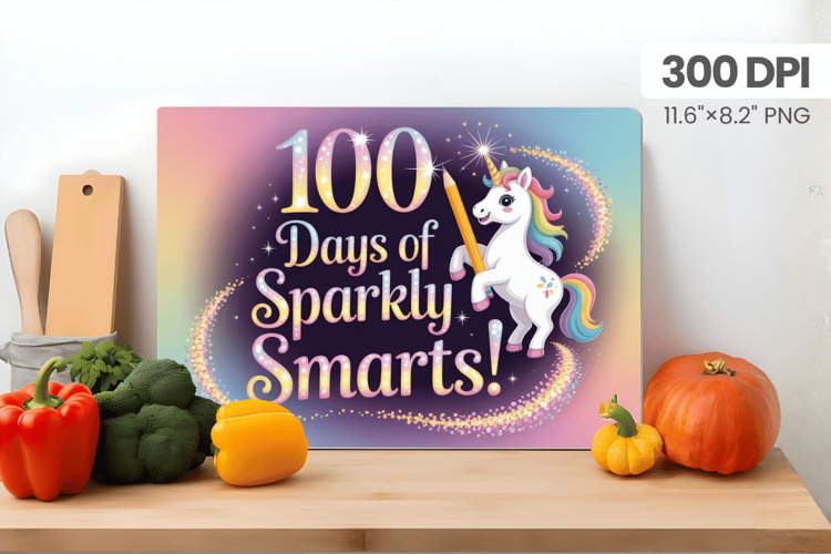 100 days of school Cutting Board PNG Design, Teacher PNG