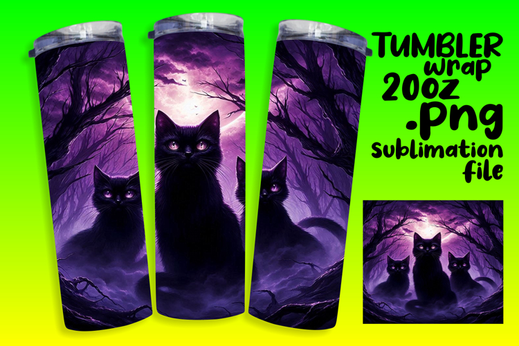 BOLD 20oz Tumbler Wrap for Customization , Horror Halloween