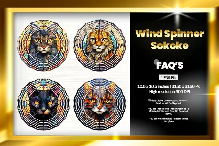 Sokoke Wind Spinner Sublimation - 04 Variation