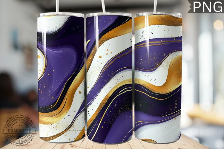 Abstract Pattern Tumbler Warp - High Quality 300 Dpi