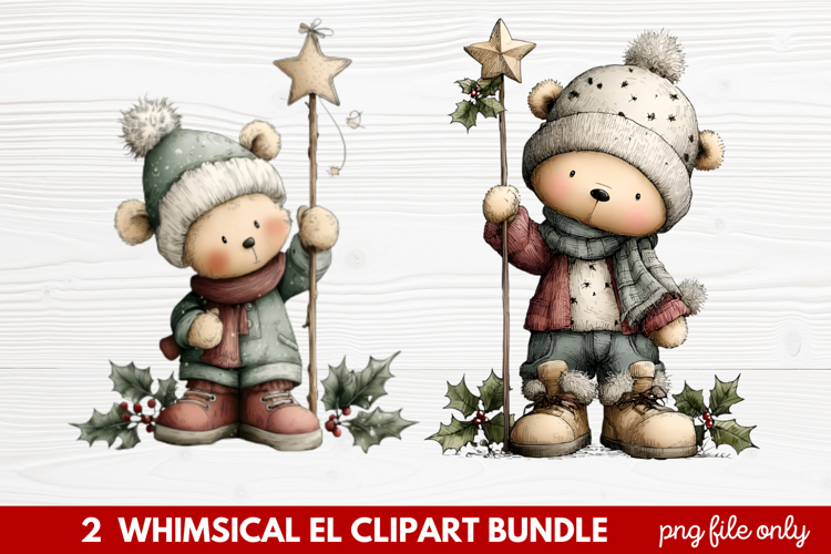Cute Elf Clipart Image 22