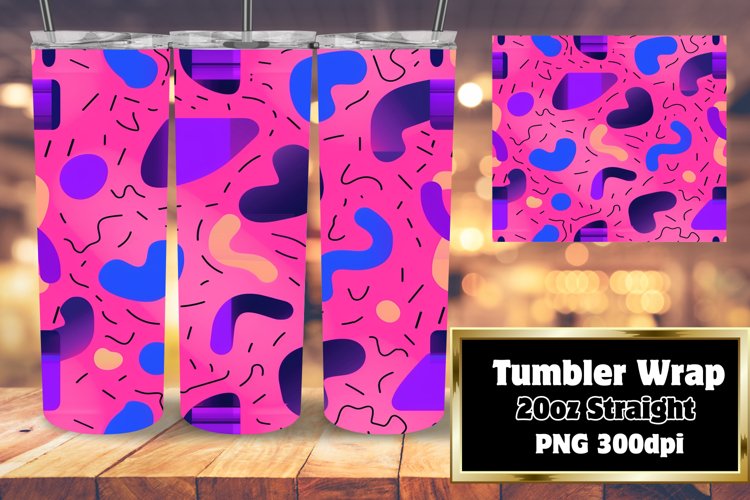 Neon Cosmos 20oz Tumbler Creations example image 1