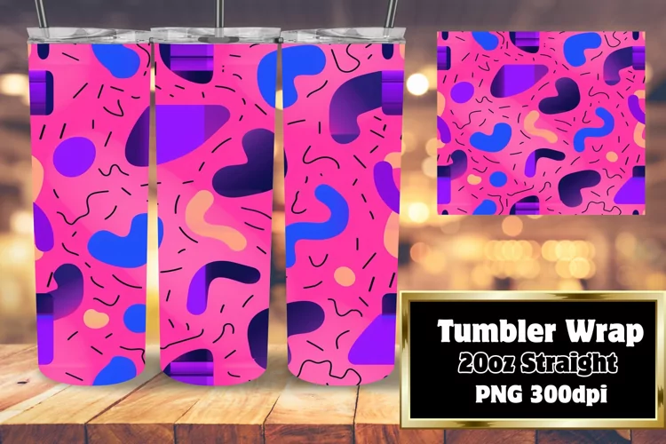 Neon Cosmos 20oz Tumbler Creations