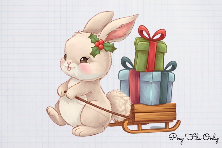 Boho Christmas Clipart Image 14