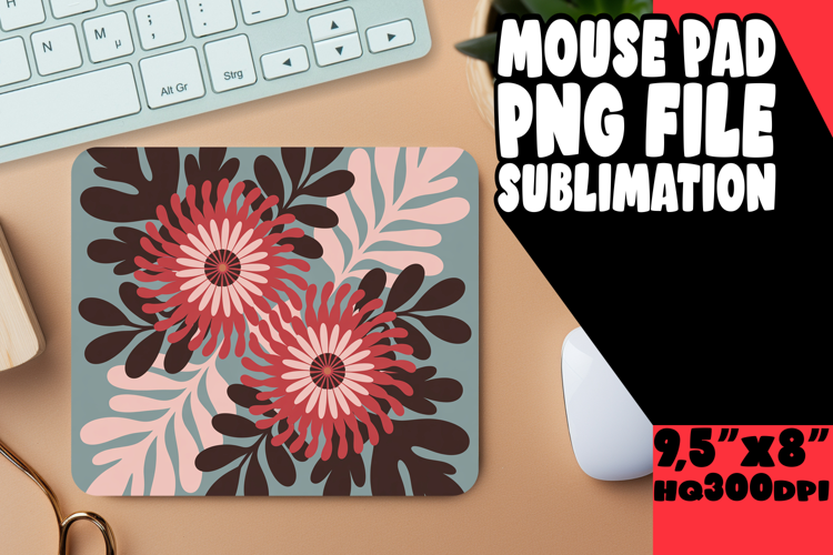 JOYFUL MOUSE MAT ARTISTIC MAGIC, Flowers