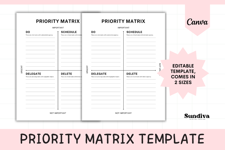 Work Planner Template Image 4