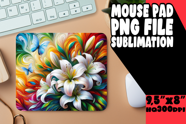 BLISSFUL desk MAT Gift Ideas, Flowers