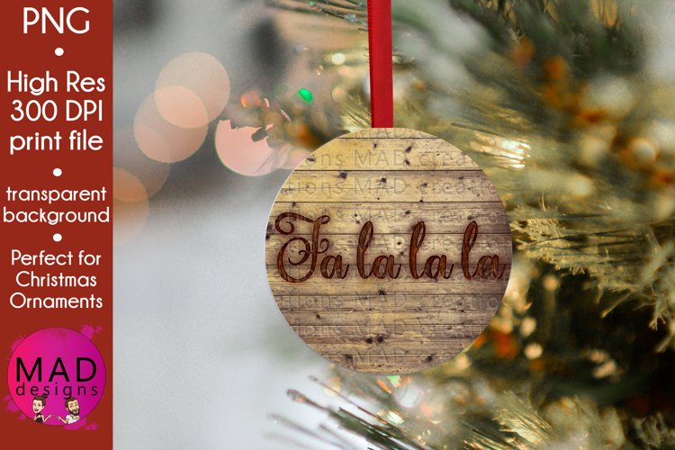 Christmas Ornament Sublimation Designs Image 21