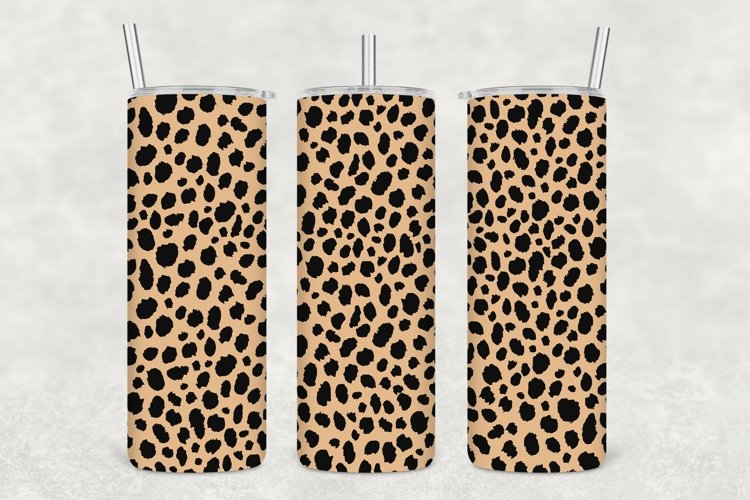 Leopard Texture Tumbler Wrap Sublimation