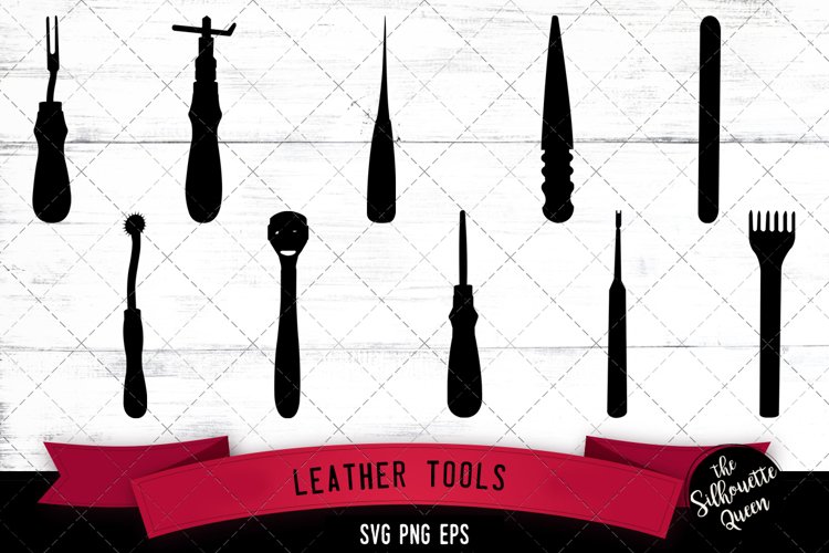 Leather Tools Svg Cut File example image 1