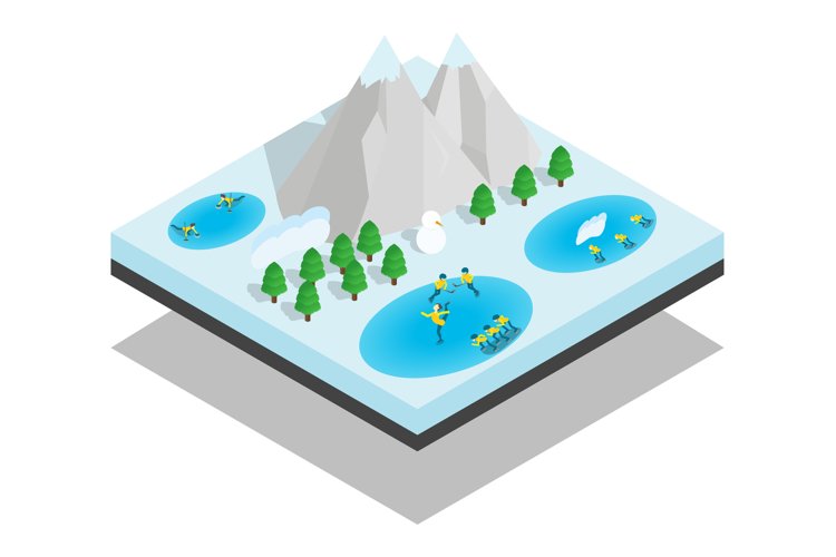 Mountain Vector Image 9