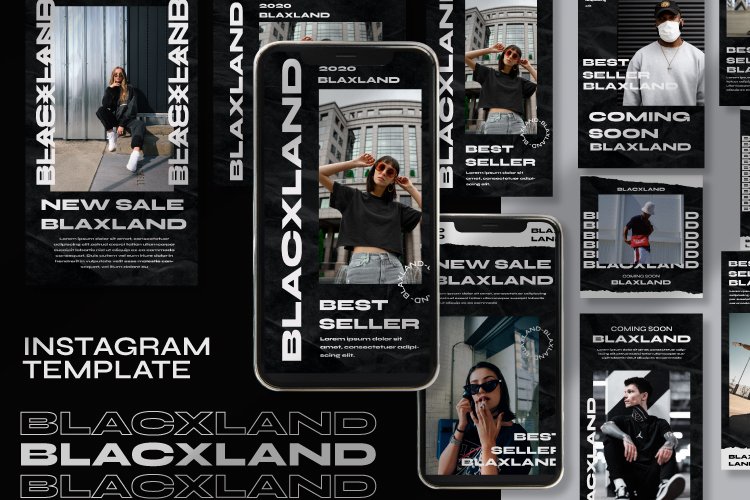 Blaxland Instagram Template example image 1