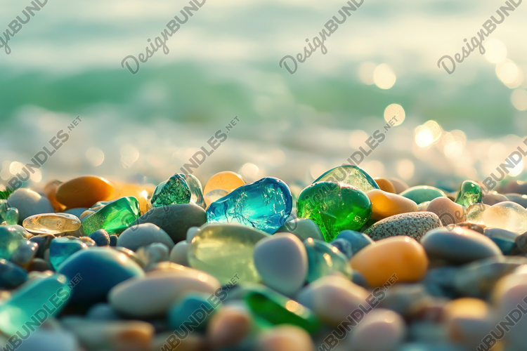 Beach Background Clipart Image 2