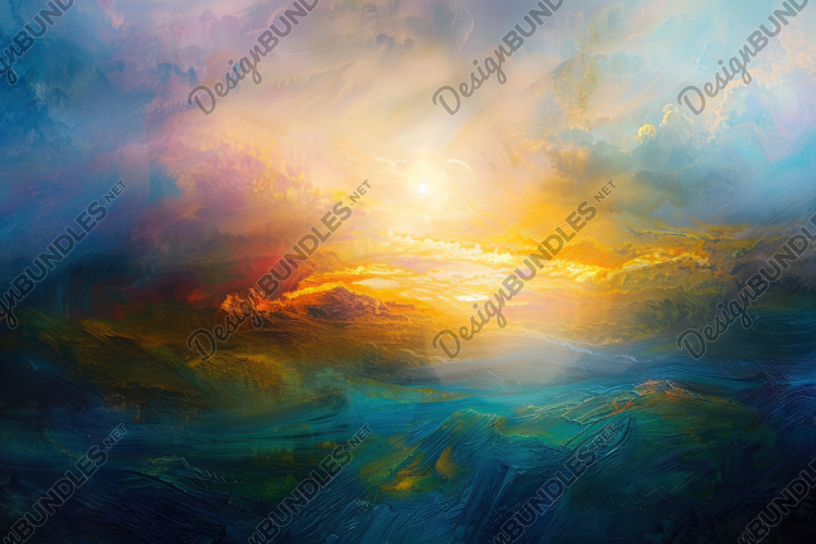 Abstract Painting Background Wallpaper