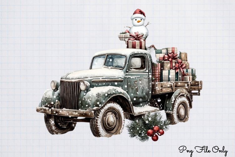 Rustic Christmas Clipart Image 23