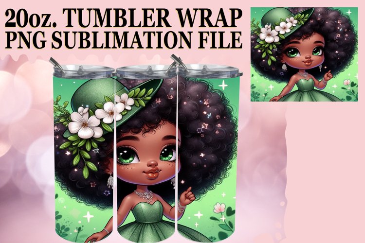 Green Sparkle St. Patricks Day Sublimation