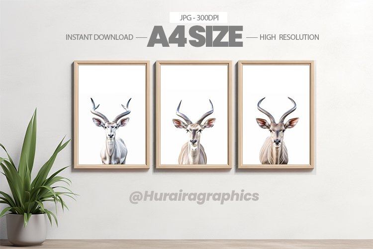Animal Wall Art - 03 Variations example image 1