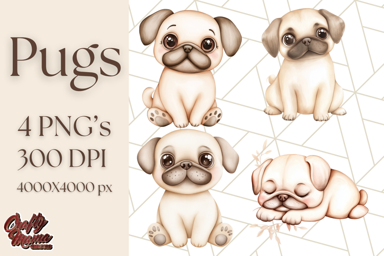 Pug Illustration