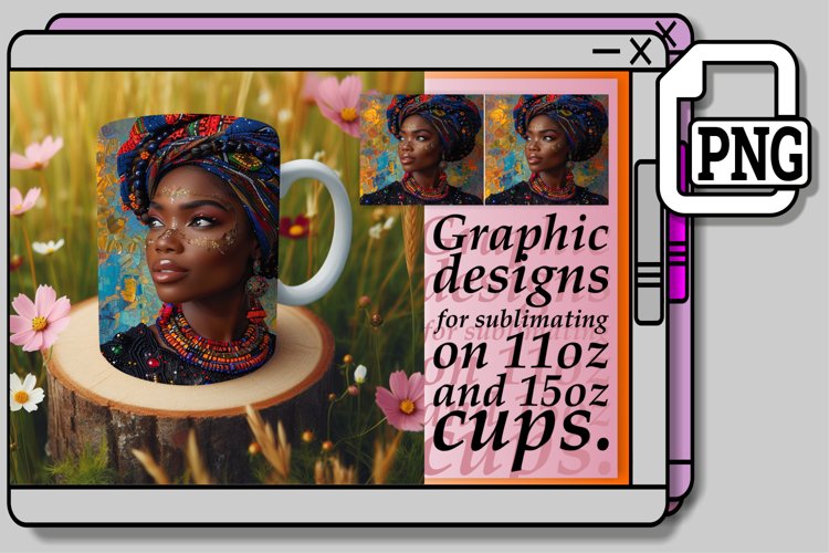 Black Girl Afro Png Image 13
