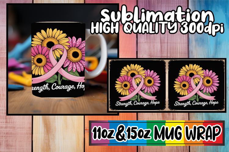Breast Cancer Sublimation Design Image 9