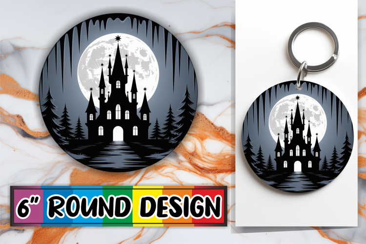 Whimsical Circle Ornaments Design, Winter