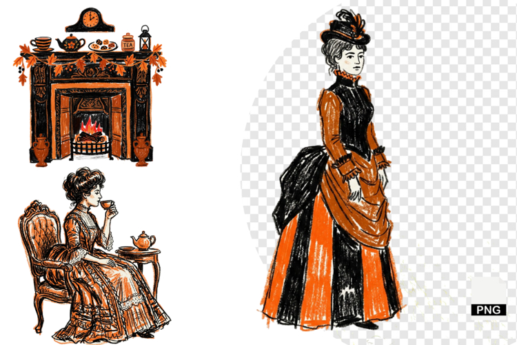 Tea Party Clipart Image 6