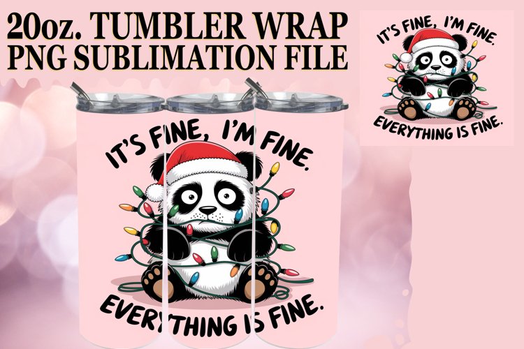 Christmas Tumbler Wrap Image 10