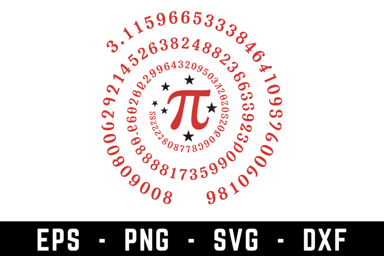 Pi Svg Design|Pi Mathematics SVG Cut files | Cricut