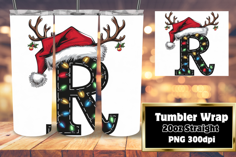 VIBRANT 20oz Tumbler Artwork for Gifts , Christmas