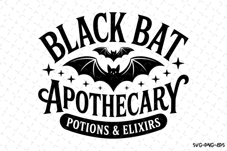 Halloween Bat Silhouette Image 24