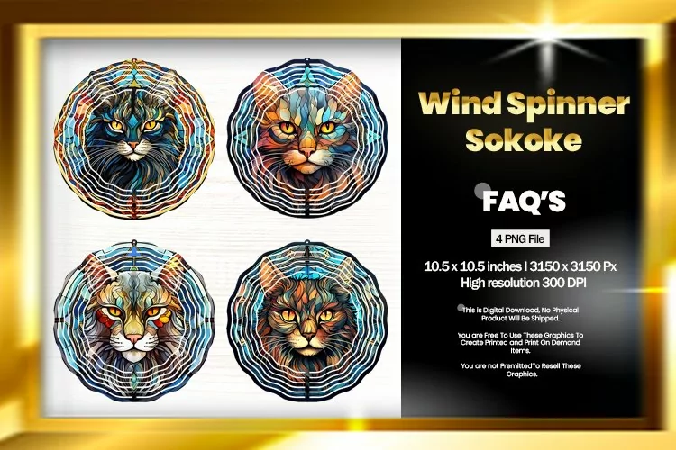 Sokoke Wind Spinner Sublimation - 04 Variation