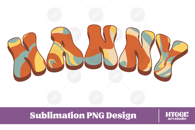 nanny Png Retro Retro Mothers Day Mom Sublimation