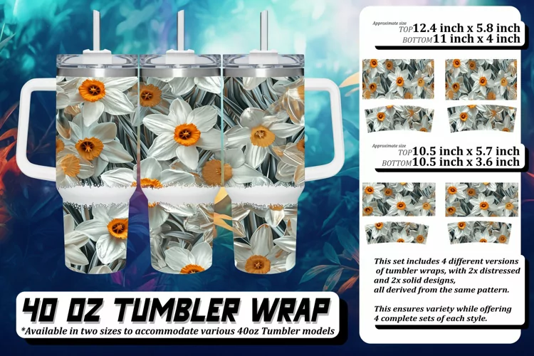 Spring Serenade Tumbler Wrap 40oz