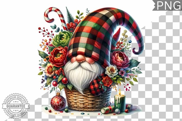 Christmas Gnome Clipart Image 3