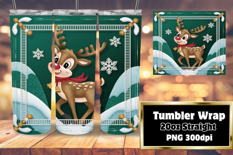 Christmas Tumbler Wrap Image 12