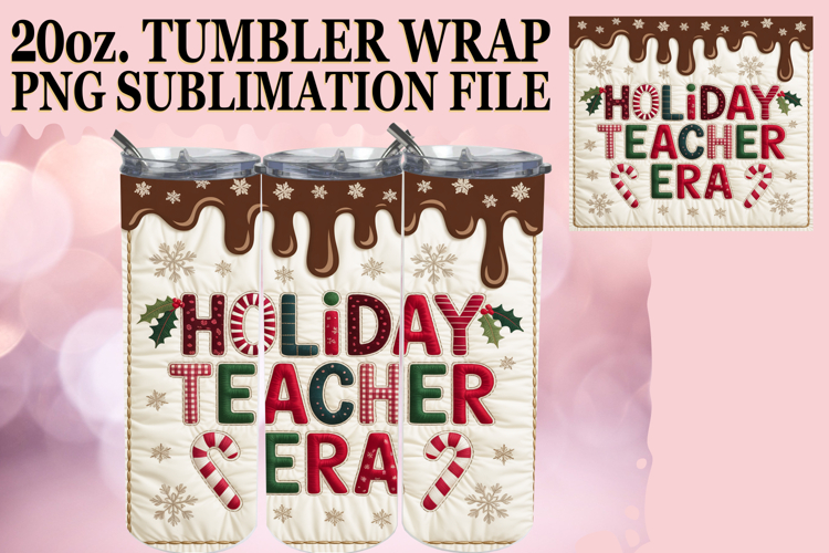 Teacher Tumbler Wrap Image 2