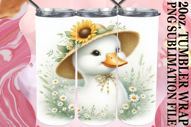 Bright Days 20oz tumbler wrap, Goose